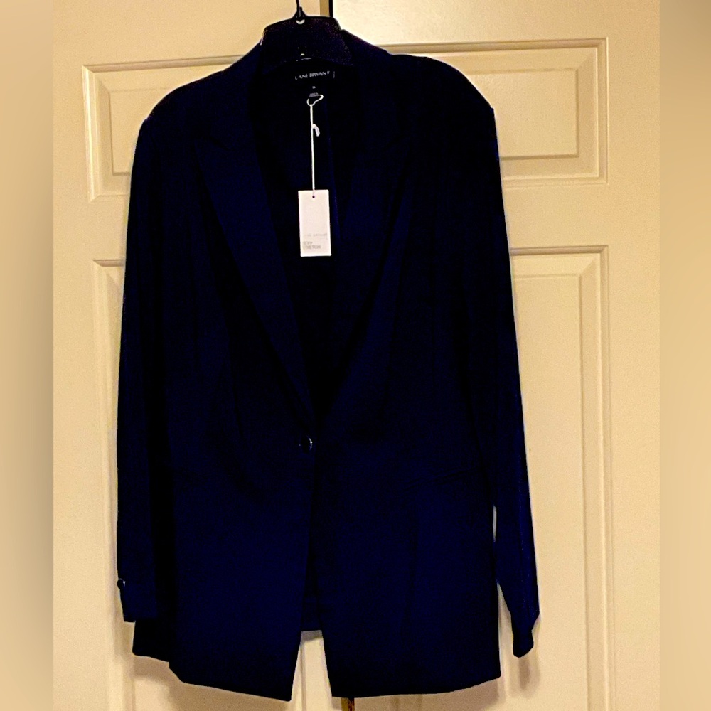Lane Bryant black blazer